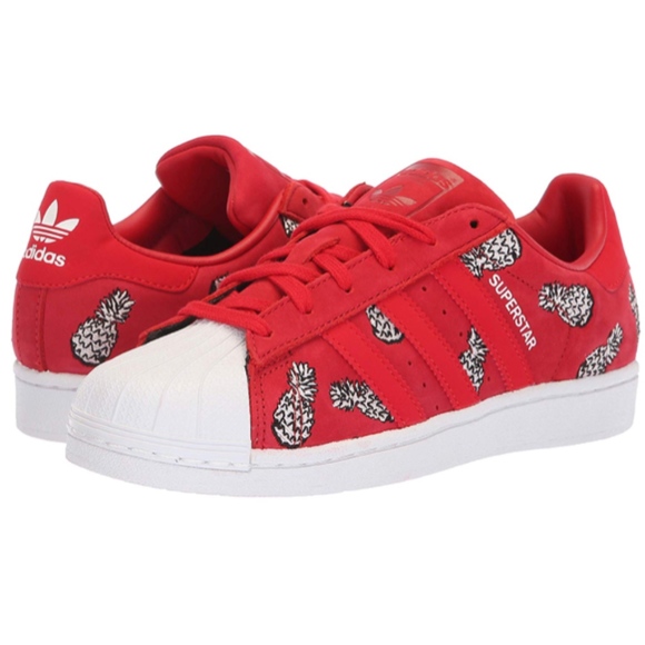 adidas superstar scarlet